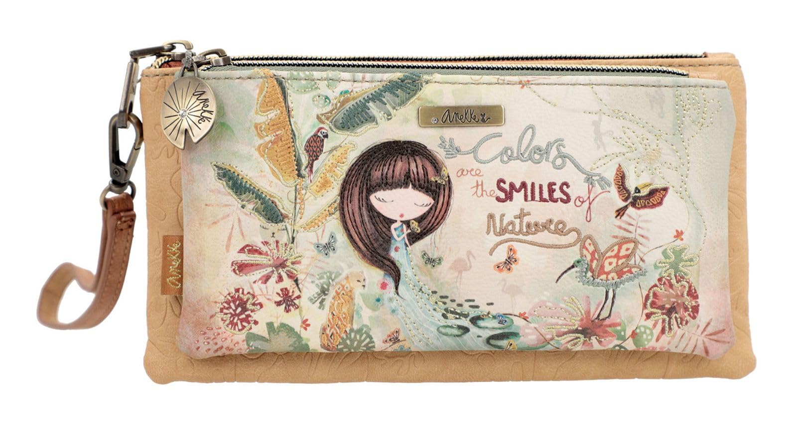 Anekke Damen Geldbörse 36709-023 – Mehrfarbig, 18x10x2 Cm, Mit RFID-Schutz, Bunt