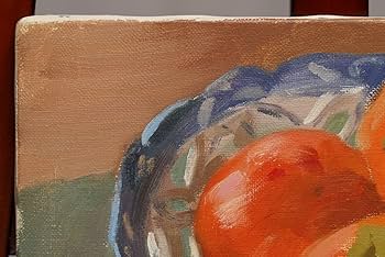 Amazon.co.jp: 池田清明柿油彩画3号(27.5cmx22cm) サイン題名有