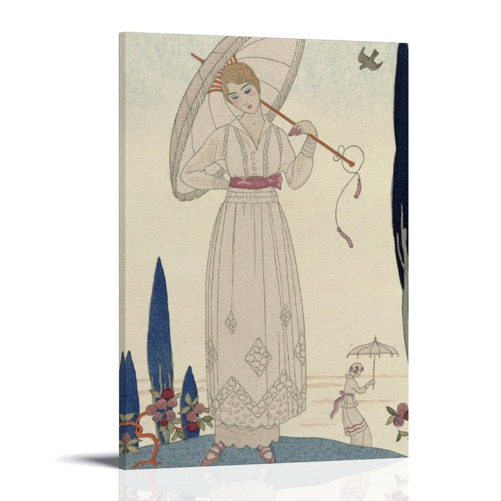 Robe D'été De Doeillet Peinture Toile Pour Décoration Murale - 8