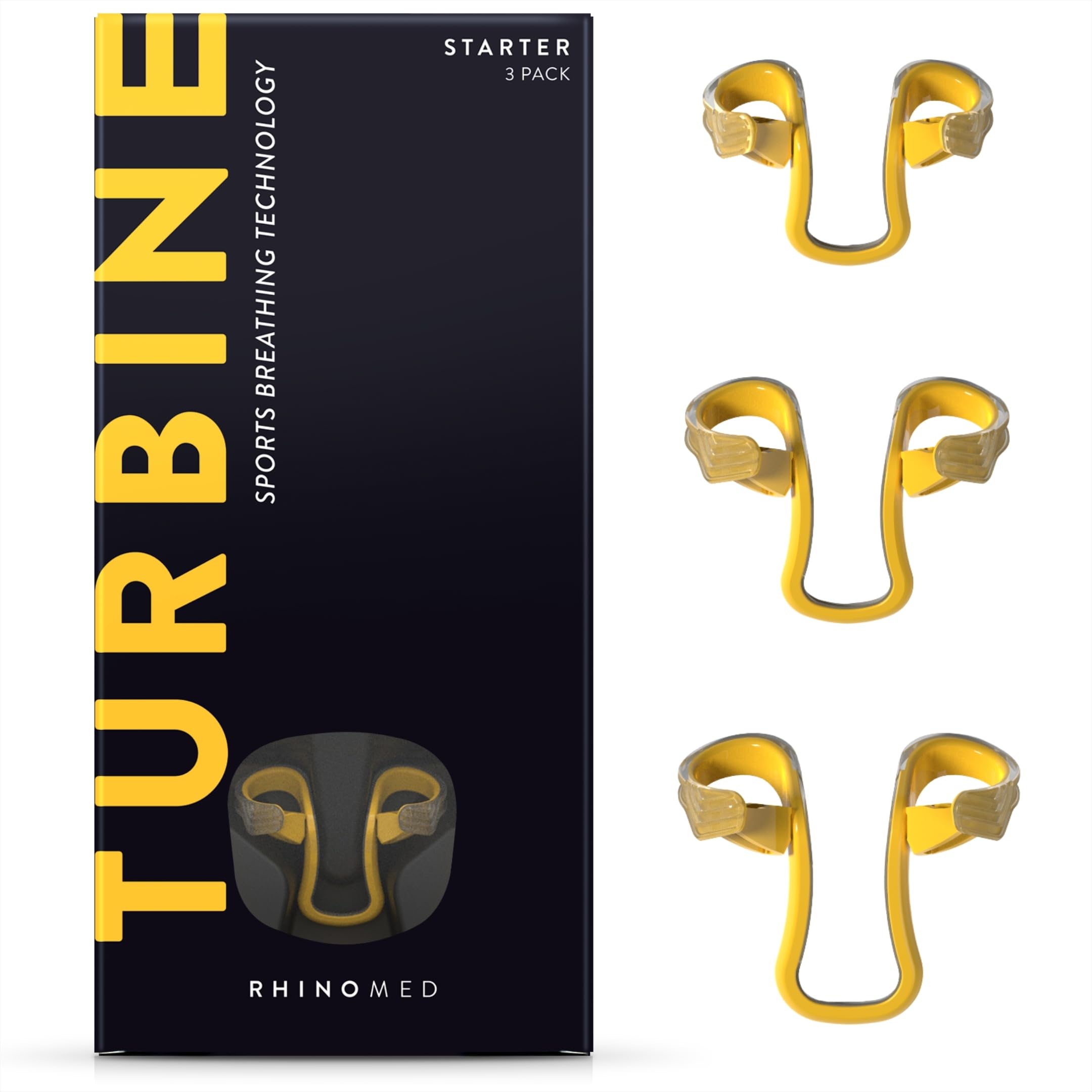 Rhinomed Turbine Nasal Dilator for Athletic Breathing