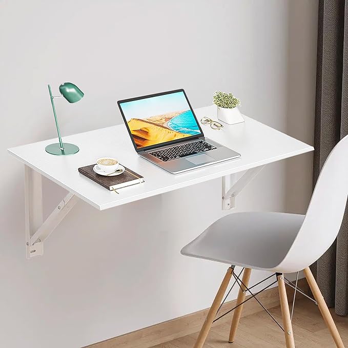 Wall Mounted Study Table, Computer Table, Foldable Table, Work Table