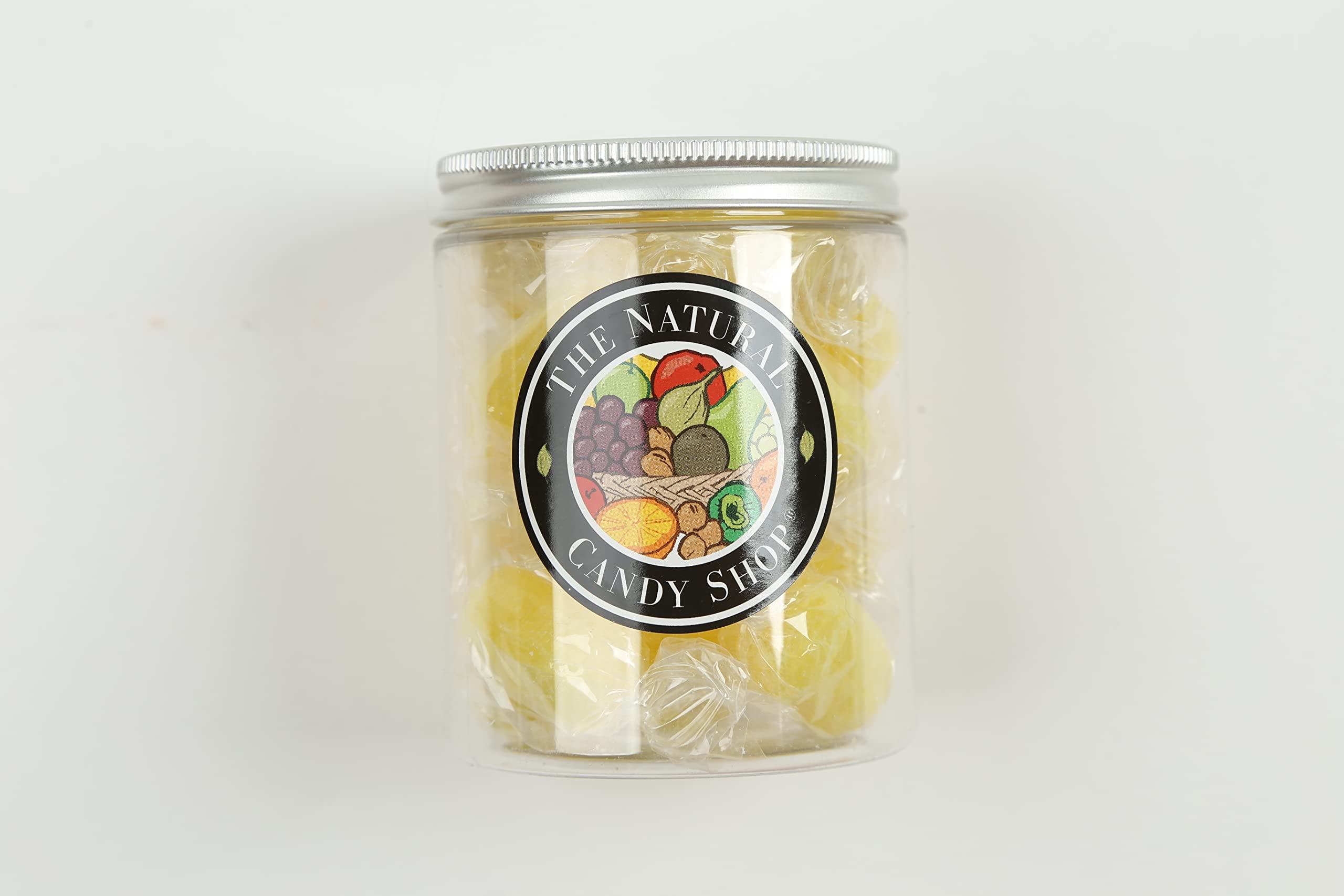 Natural Candy Shop, Natural Sherbet Lemons Candy Jar 170g