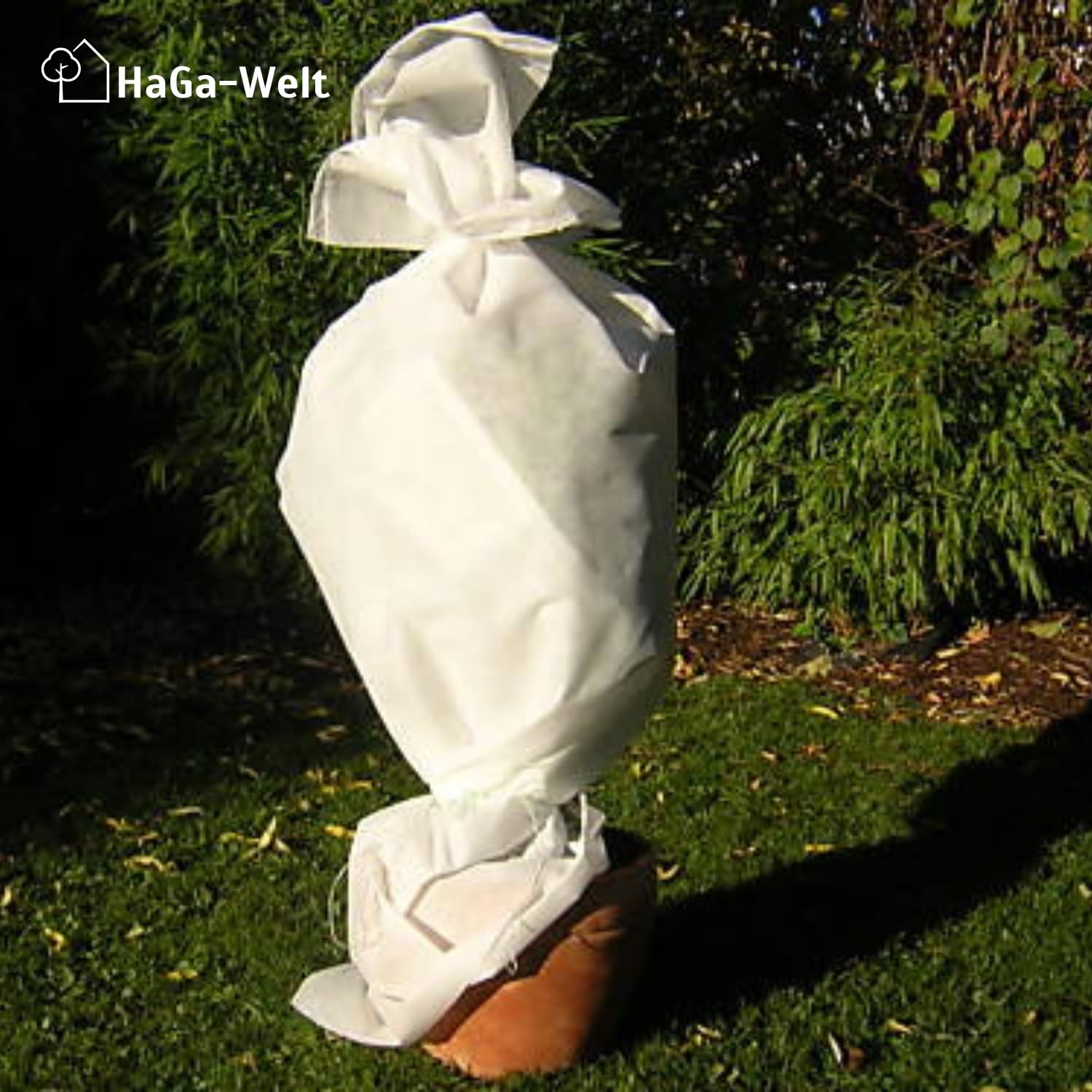 HaGa® Wintervlies für Pflanzen 80g/m² 1,6m x 50m – Sehr Witterungsbeständig - Lichtdurchlässig - Pflanzenverträglich - UV-Schutz – Frostschutz für Kübelpflanzen
