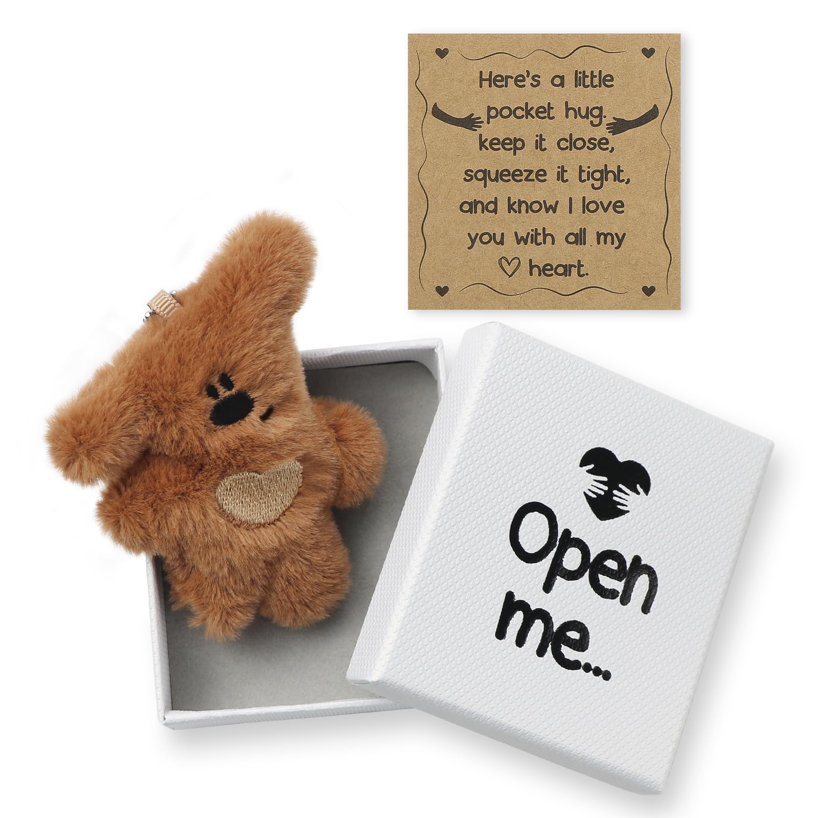 Cadeau longue distance ours en peluche pour réconforter votre amour