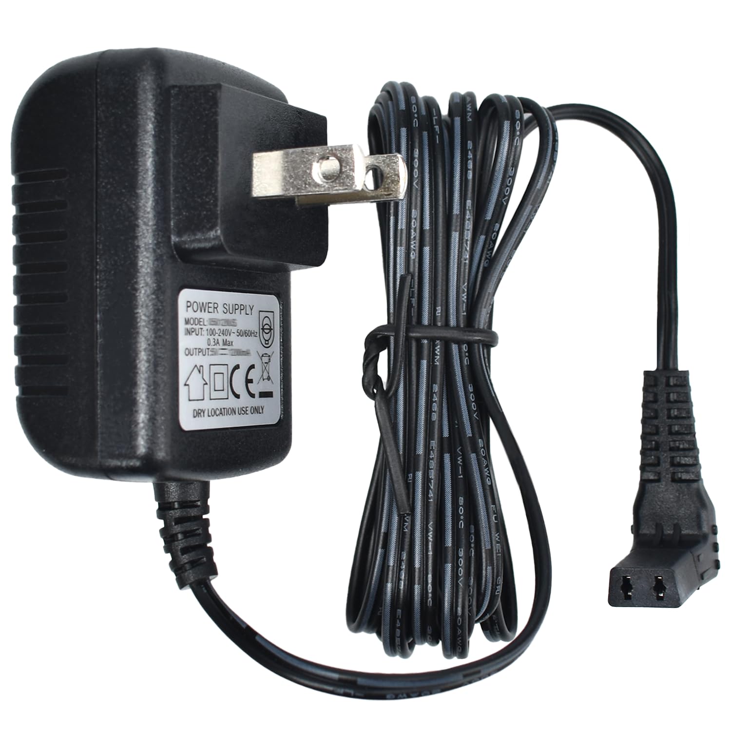 5V Power Adapter Charger for Wahl, Charger Replacement Compatible with Wahl Trimmer Models 5616L, 5701, 9818A, 9818-5001, 9864, 9870, 9884L2, 9896, 9899, SS2L, WSS3L,Trimmer Power Supply Charging Cord-image-17