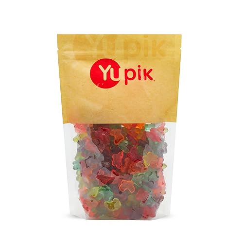 Miniatura 4 de Yupik Mini gomitas de mariposas, 2.2 libras, caramelos masticables (paquete de 2)