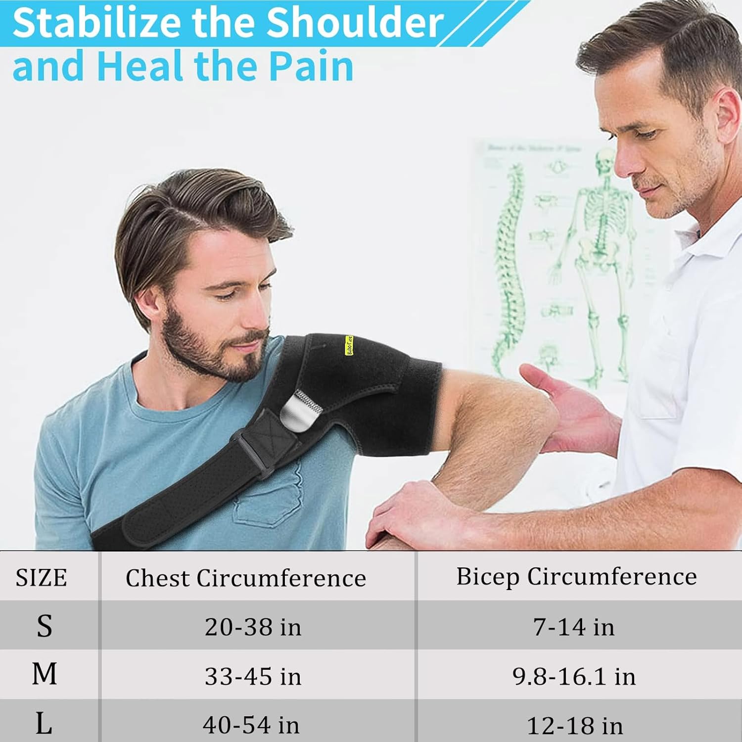 Babo Care Breathable Neoprene Shoulder Support Brace Singapore Ubuy