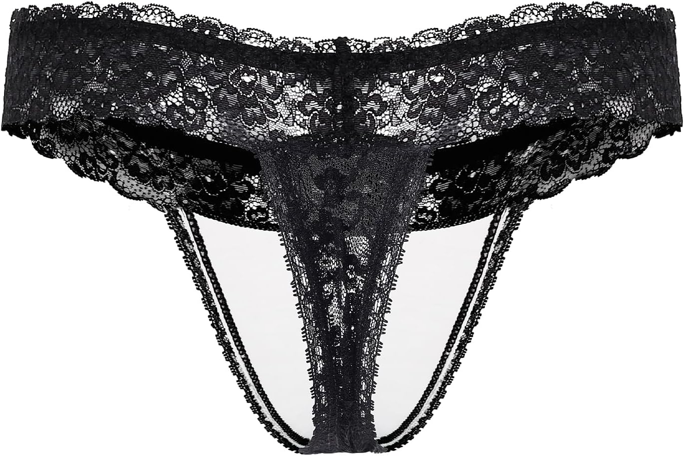 [LittleForBig] メンズショーツ レースTバック シェイプウェアショーツ スムース セクシー下着