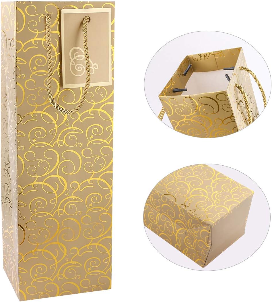 Sdootjewelry Wine Bag Gift Set, 36 Pack for Wine Bottles, Gold - Image 2