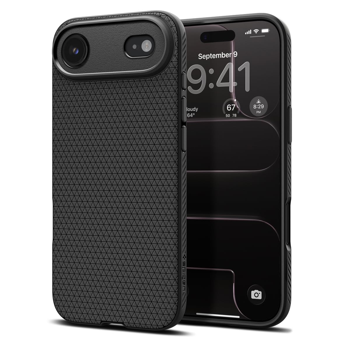 Spigen Liquid Air for iPhone Air case cover - Matte Black