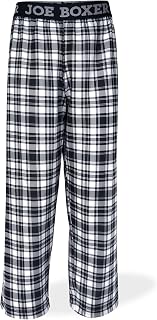 Unisex-Child Kids Pant Black Plaid Logo Pant