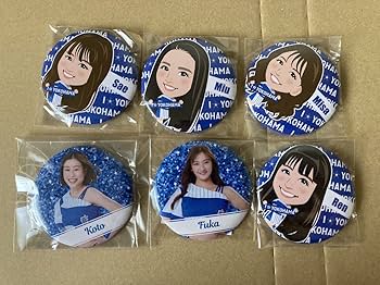 Amazon.co.jp: 横浜denaベイスターズ diana 缶バッジ ガチャ 缶