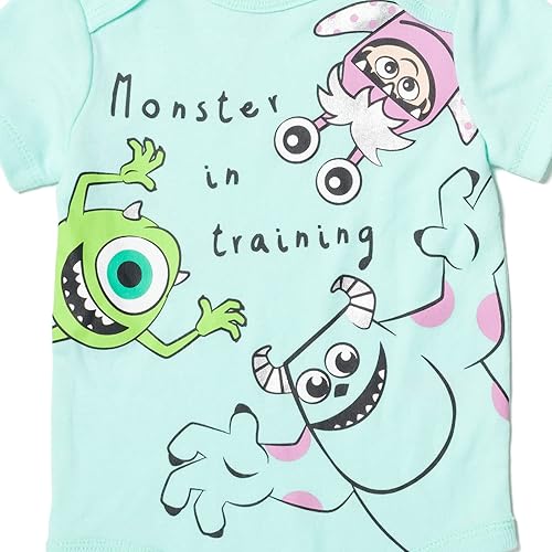 Miniatura 6 de Disney Pixar Monsters Inc. Sully Boo Mike - Conjunto de 3 piezas para bebé mono y sombrero