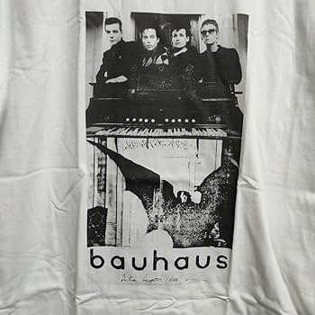Amazon.co.jp: BAUHAUS バウハウス バンドTシャツ/Lサイズ/ゴシック