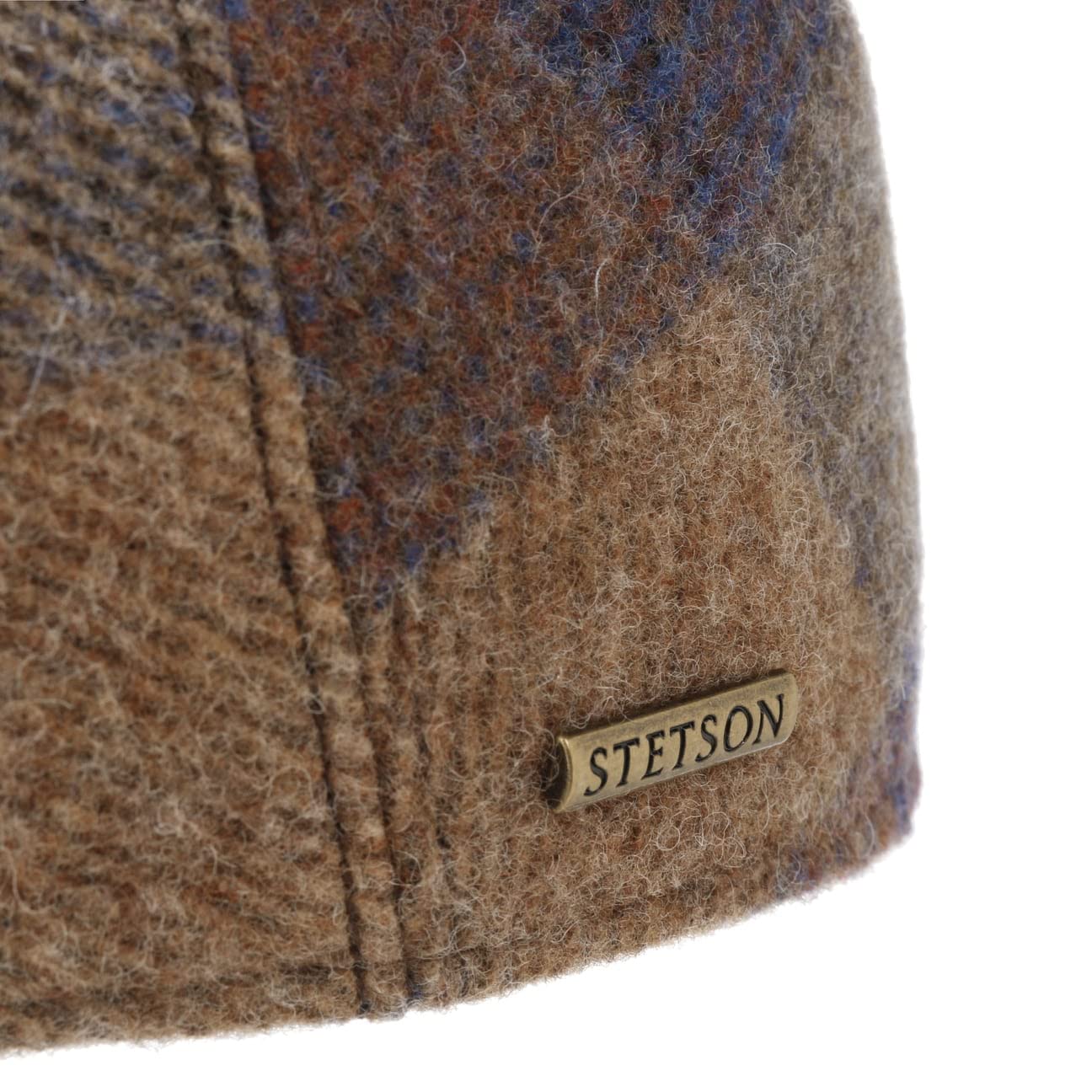 Stetson Ankeny Coppola Ivy a Quadri in Lana Prodotto in UE Uomo Autunno Inverno