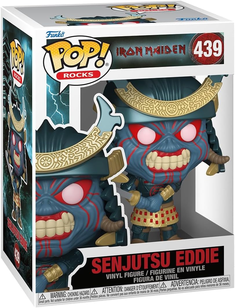 Funko POP Rocks: Iron Maiden - Senjutsu Eddie - Collectable Vinyl Figure - Gift Idea - Official Merchandise - for Kids & Adults - Music Fans - Model Figure for Collectors and Display