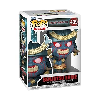 Funko Pop! Rocks: Iron Maiden – Senjutsu Eddie – Figurine en Vinyle à Collectionner – Idée de Cadeau – Produits Officiels – Jouets pour Les Enfants et Adultes – Music Fans - Les Beatles, Paul McCartney, John Lennon, RIngo Starr, George Harrison