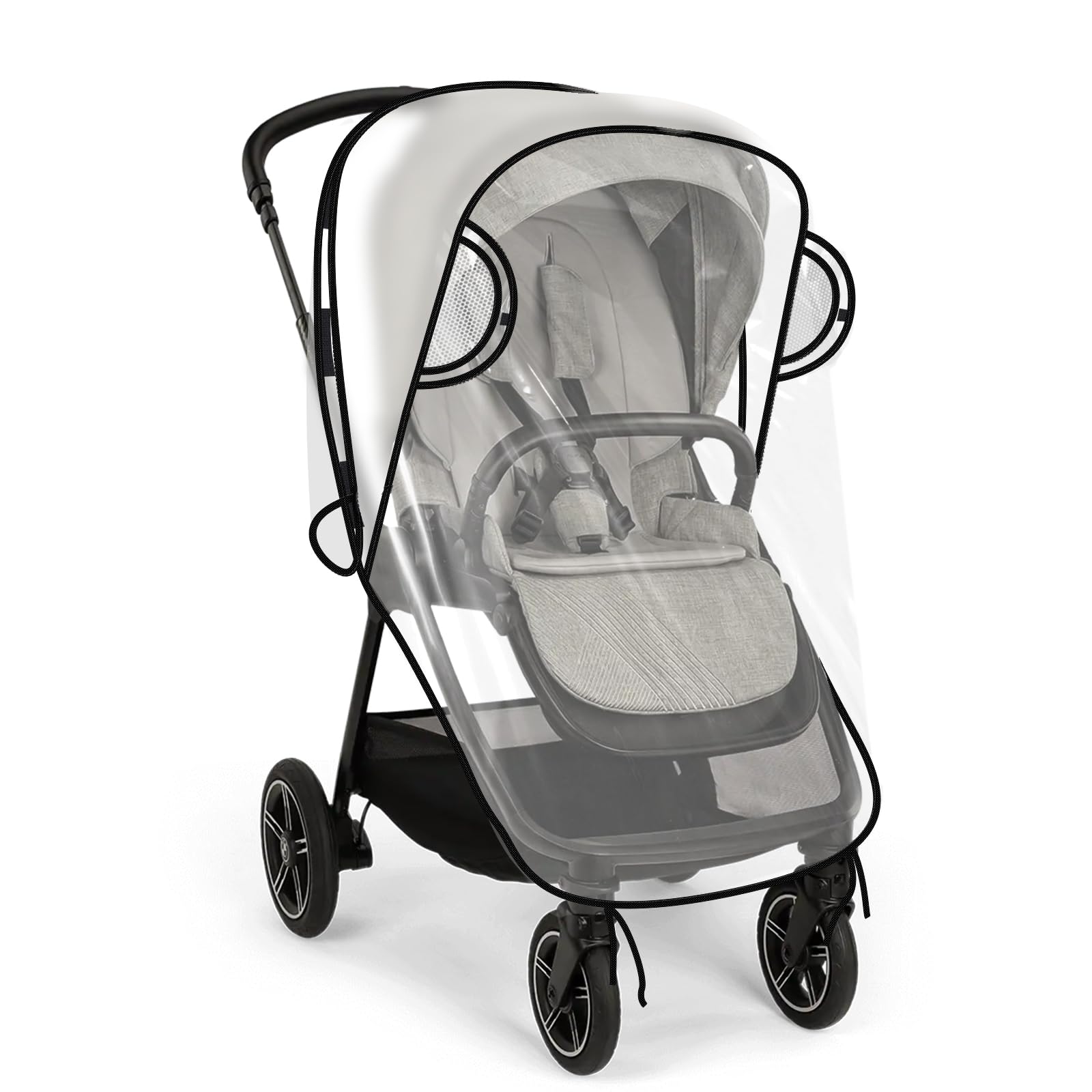 Amazon | Nuna Stroller対応レインカバー - 防水ベビーカーレイン