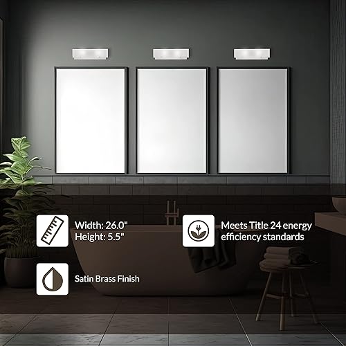 Miniatura 4 de Generation Lighting 4430802-05 - Lámpara de pared para baño de 2 luces (cromada) 4430802-05  Lámpara de baño para decoración del hogar  La lámpara