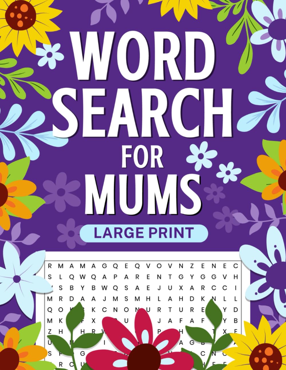 Word Search for Mums: Lovely Word Puzzles for Mom to Enjoy