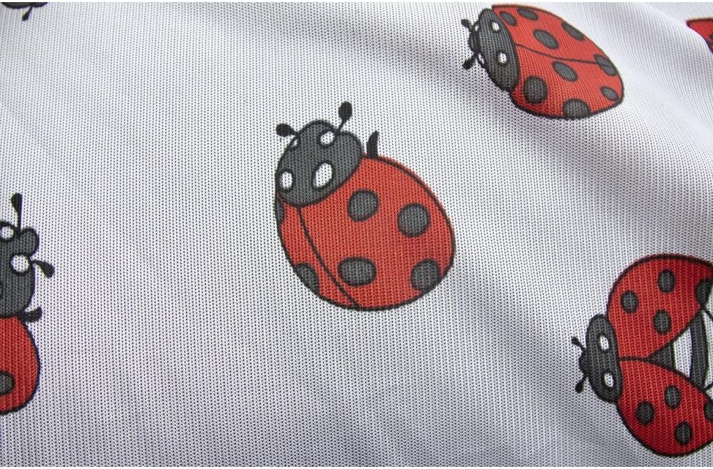 HKM Ladybug Fly Blanket White/Red 115cm