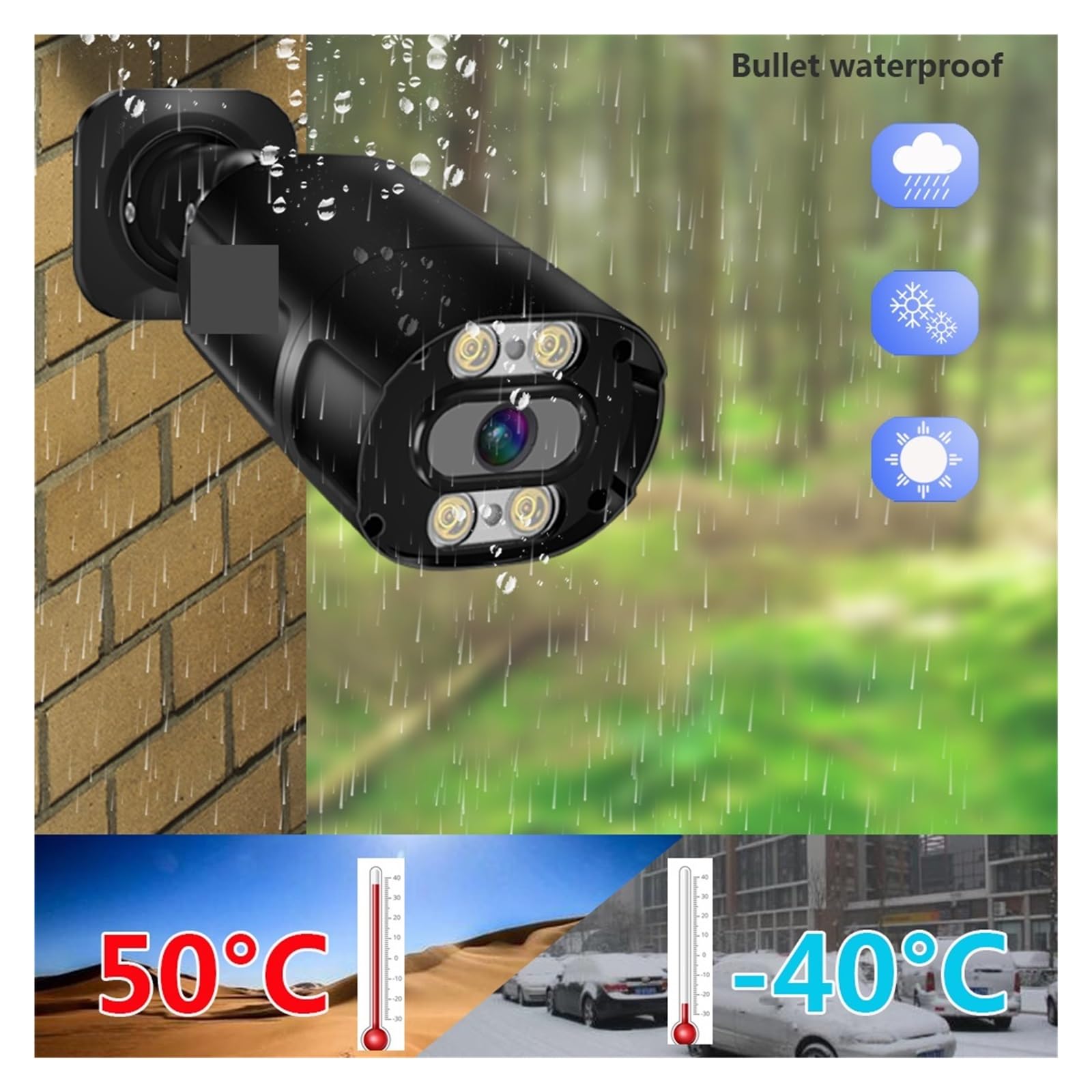 Zestaw 4K 8MP 32CH/16CH POE IP NVR Z Systemem Audio Cctv Out Door Wykrywanie Ludzi Kolor Noktowizor Kamer Monitorujących Dobra Jakość Obrazu(None,32CH 24 4K Camera)