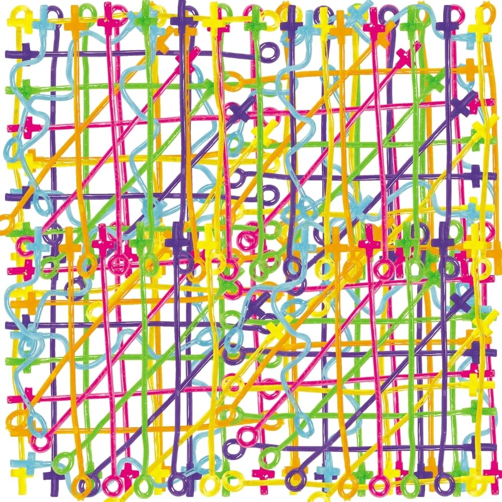 Fun Express Glow in The Dark Sticky Cross (6 Dz) - Toys - Value Toys - Sticky & Stretch Toys - VBS Vacation Bible School Supplies/Decor - 72 Pieces