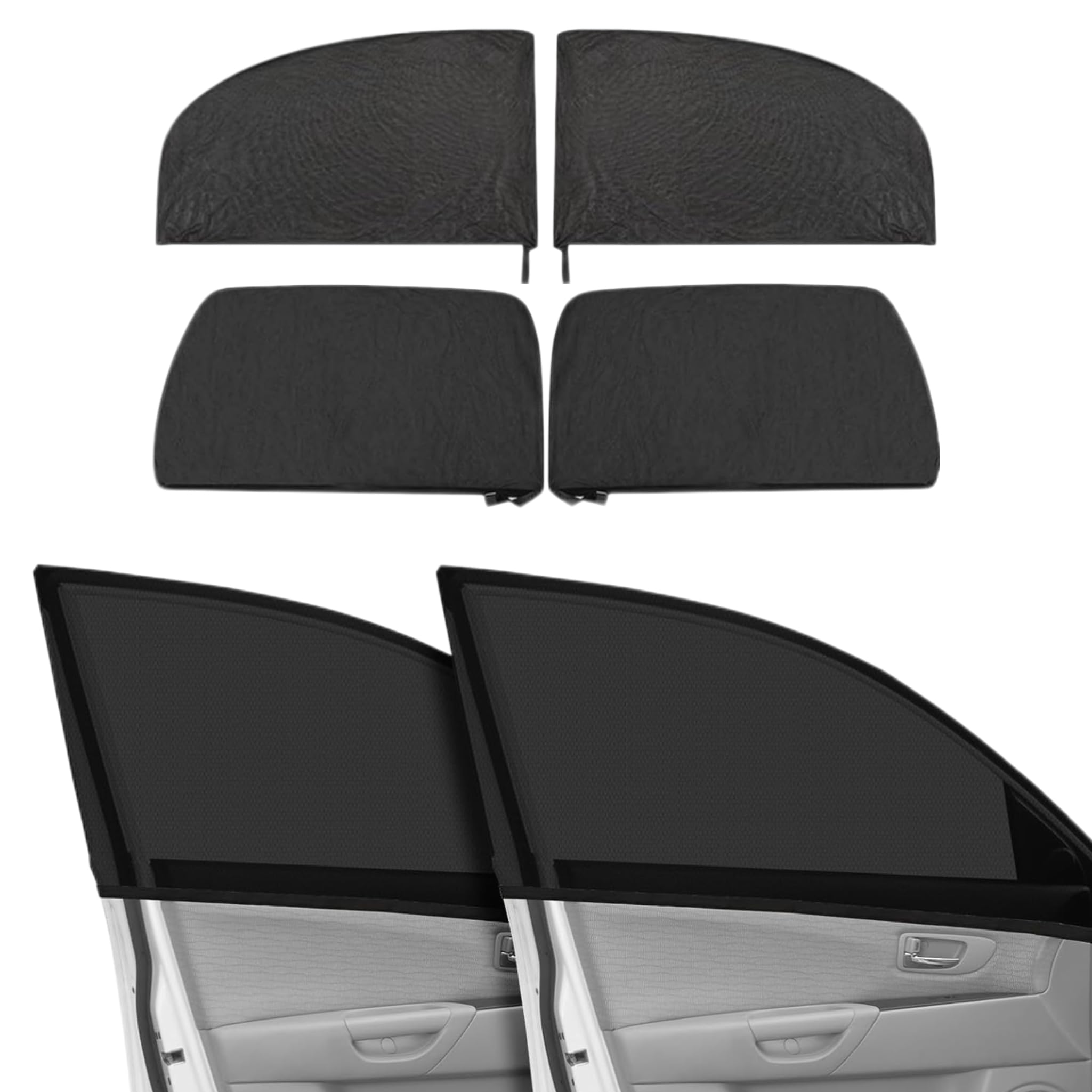 QIZUN 4 PCS Car Window Shades for Baby for Citroen C5 X7 Tourer 2008-2017