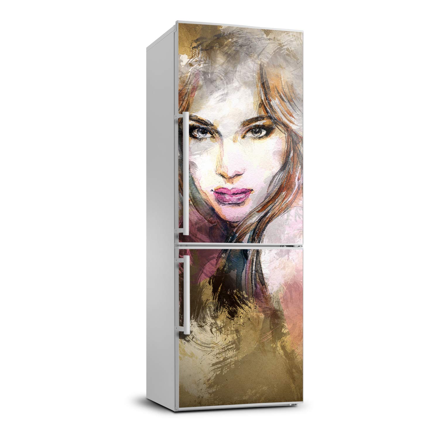 Película autoadhesiva para refrigerador 70x190 cm y cubierta vinílica de pared para salón