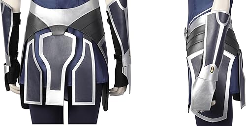 Miniatura 6 de Disfraz de Tano para adulto, tocado de batalla clon, juego completo, uniforme de Halloween