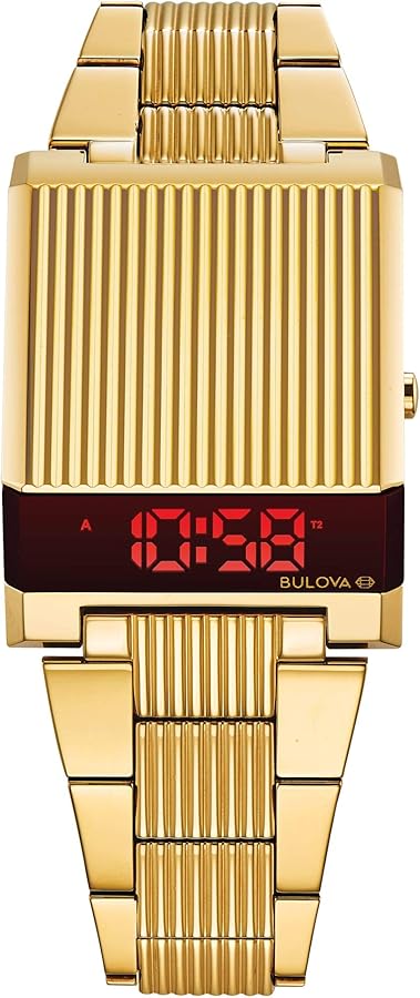 Amazon.co.jp: [BULOVA] ブローバ 腕時計 メンズ デジタル時計 LED