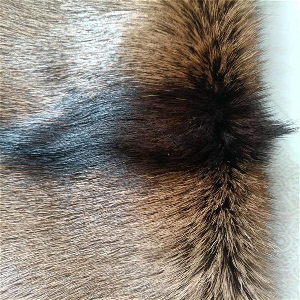 Real Goat Hide Fur Skin Pelt Fur Sheepskin Leather Fur Skin Clothing Accessories 1pcs (Approx 16"X20")