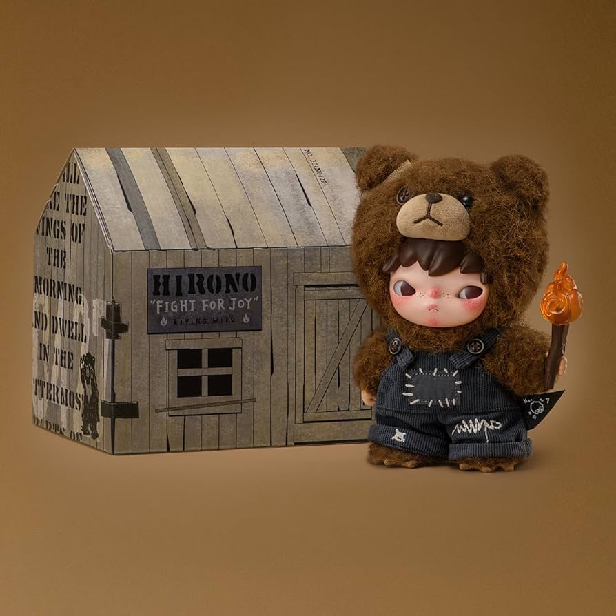 ぬいぐるみ HIRONO x POP MART Amazon.co.jp: POP MART Hirono Living Wild Fight for Joy