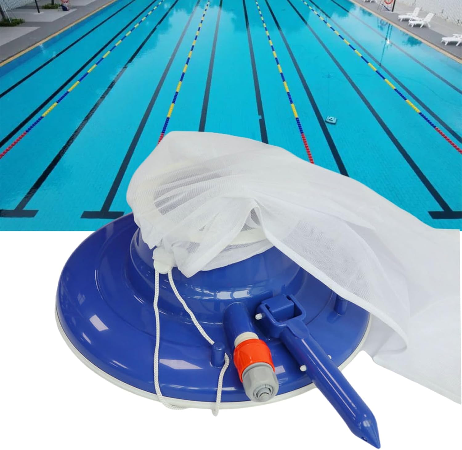 Advanced Swimming Pool Vacuum Head for Thorough Bottom and Enhances Water Purity Private and Public Pools Use Swimming Pool