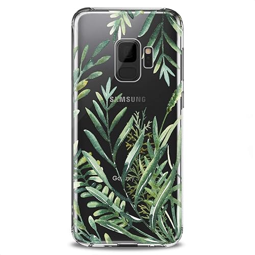 Miniatura 9 de Funda compatible con Samsung S25 S24 S23 FE S22 Plus S21 Ultra S20+ S10e Note 20 S9 Impresión de silicona flexible Tropicals Nature Kids Art Clear