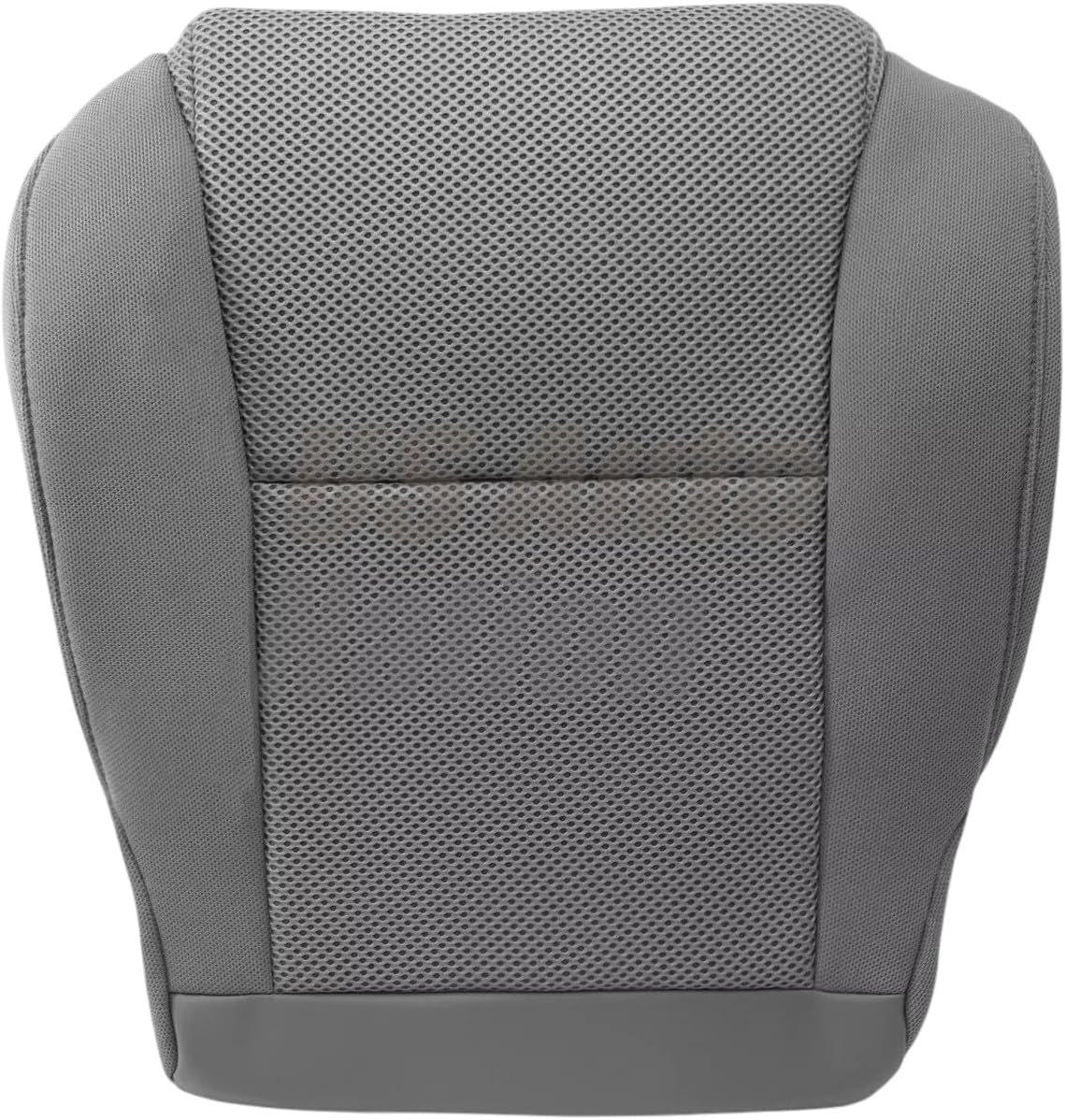 US Auto Nation for 2005 to 2008 Compatible with Toyota Tacoma Driver Passenger Cloth Replacement Covers Gray (Select Part:: Driver Bottom)