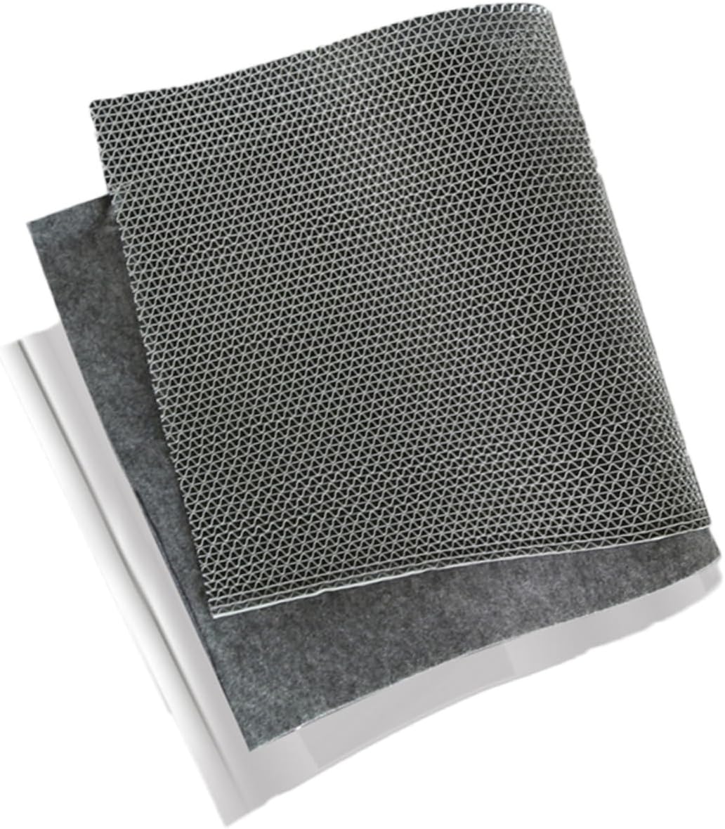 TOYANDONA 1set Reptile Cage Mat Terrarium Substrate for Bearded Dragons Tortoises and Lizards Easy to Clean Gray Design for Reptile Habitats