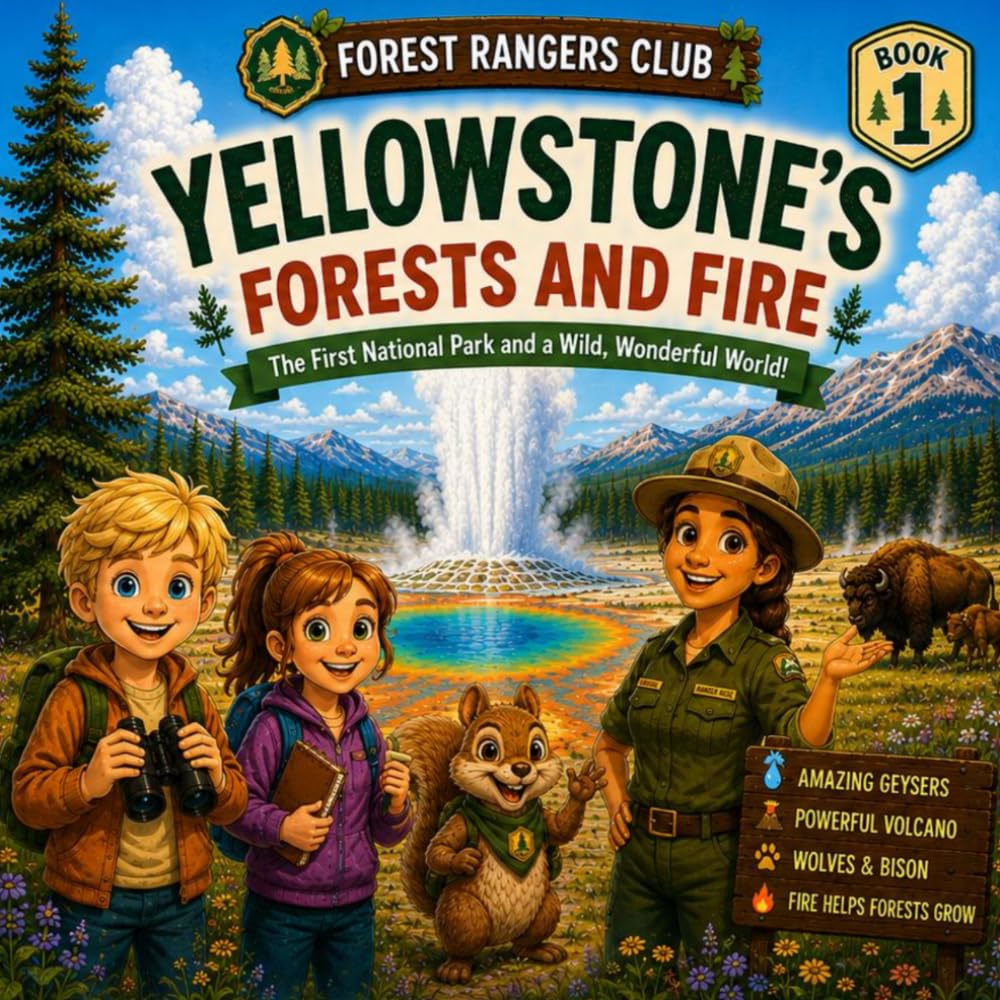 Yellowstone's Forests and Fire: The First National Park and a Wild, Wonderful World! (Forest Rangers Club)