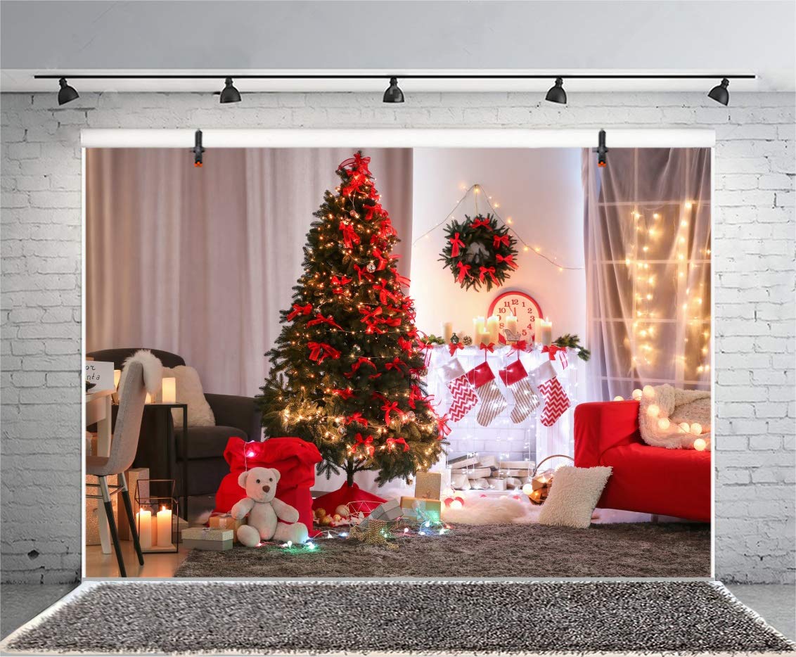 Amazon | Qinunipoto クリスマス Merry Christmas 写真撮影用 背景布