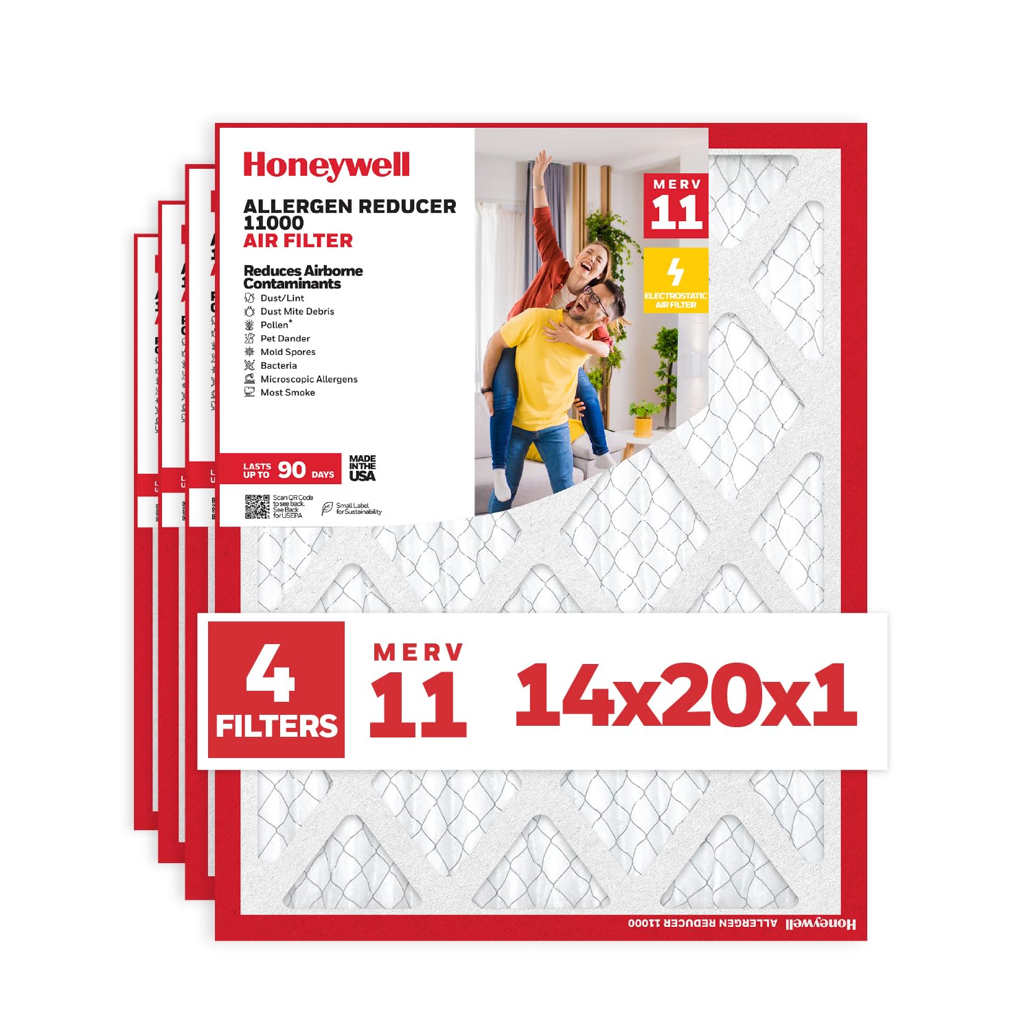 Honeywell 14x20x1 MERV 11 Air Filter