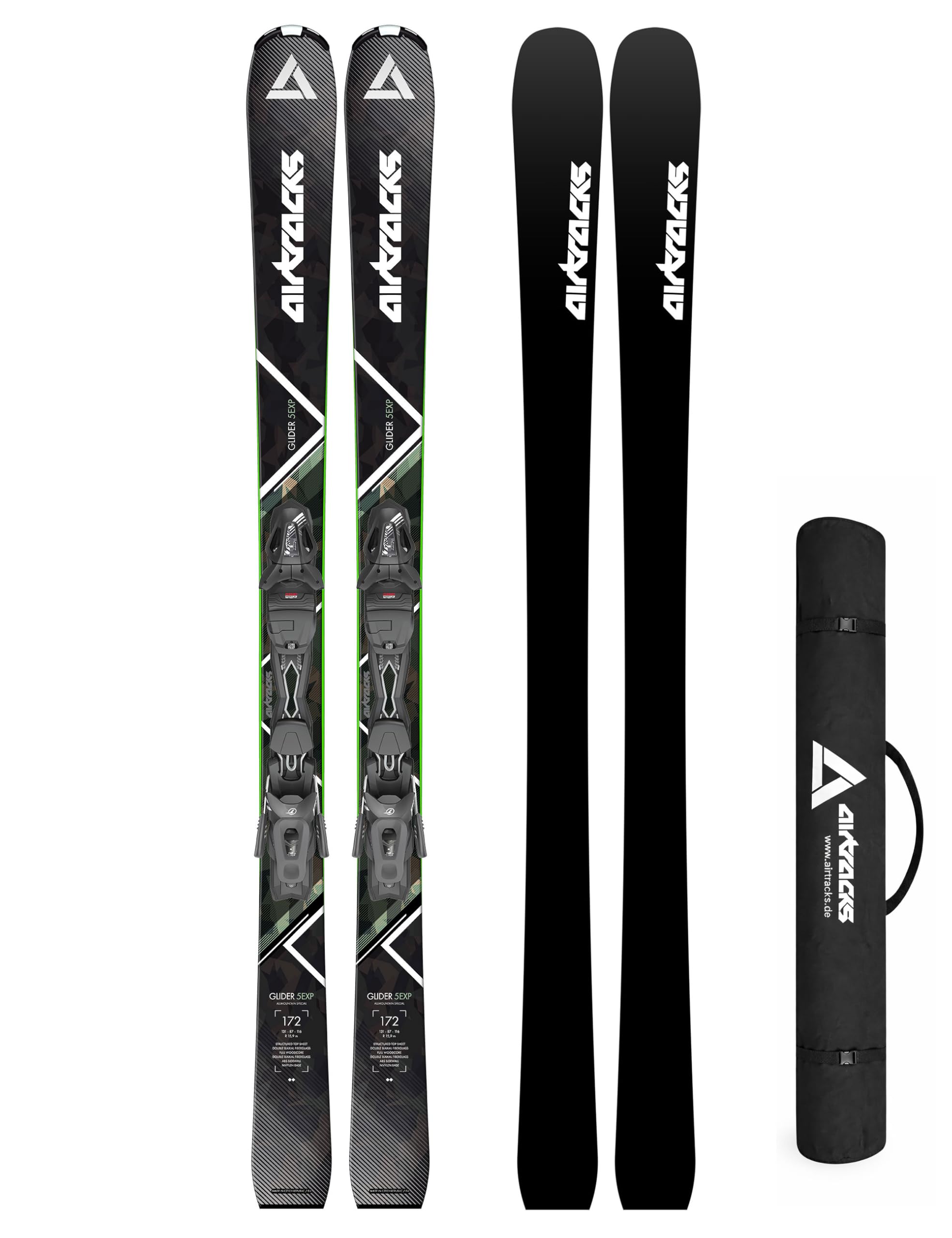 Airtracks Savage Pro Wide Allmountain Ski mit Bindung Tyrolia PR 11 GW - Längen 172cm, 182cm - Modell 2025