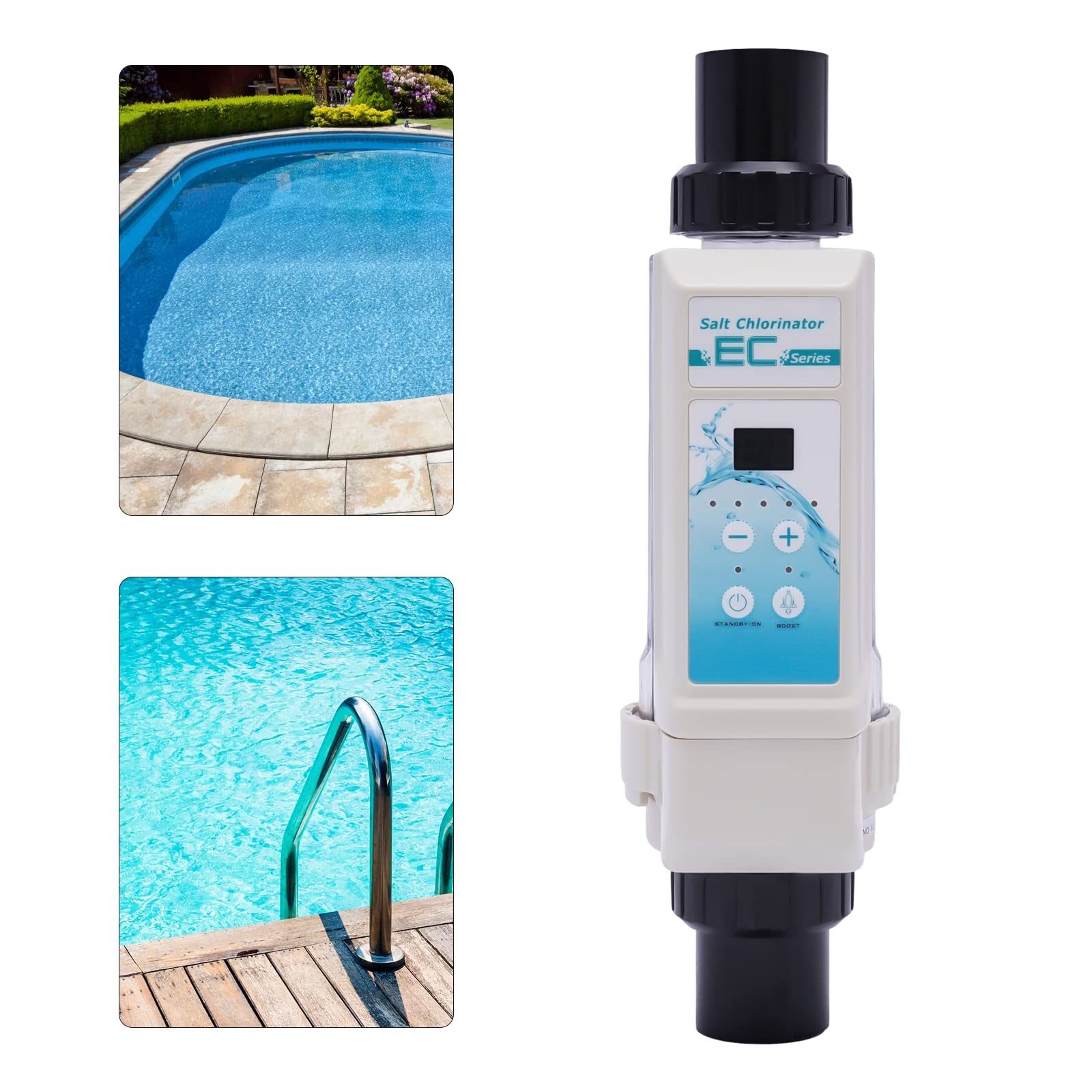 Disinfezione elettrolisi sale 8 g/h | disinfezione piscina | 2700 – 4500PPM | capacità 50 m³