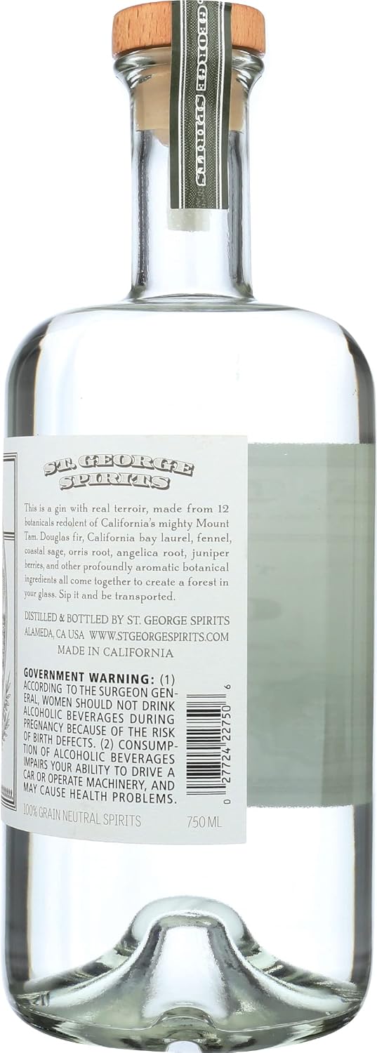 St George Terroir Gin 90 Proof, 750 Ml