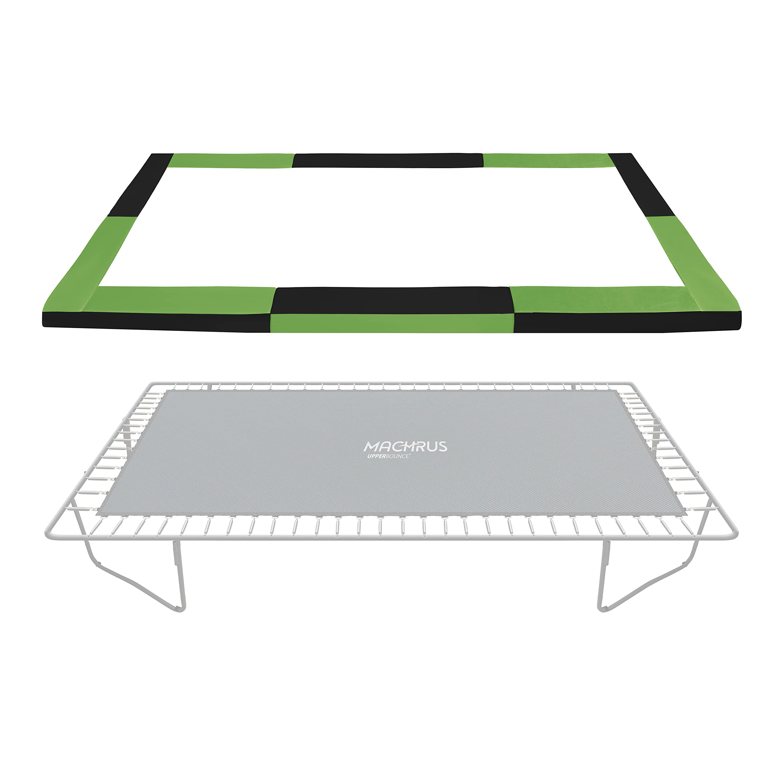 Machrus Replacement Spring Cover - Safety Pad, Fits ONLY for Upper Bounce Brand 8X14 9X15 10X17 FT Rectangular Trampoline Frames