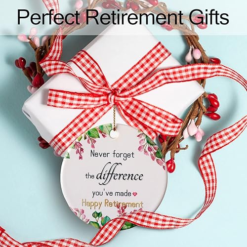 Miniatura 6 de Adorno de jubilación 2025, regalos de jubilación para mujeres y hombres, regalos de jubilación para enfermeras, compañeros de trabajo, adorno de