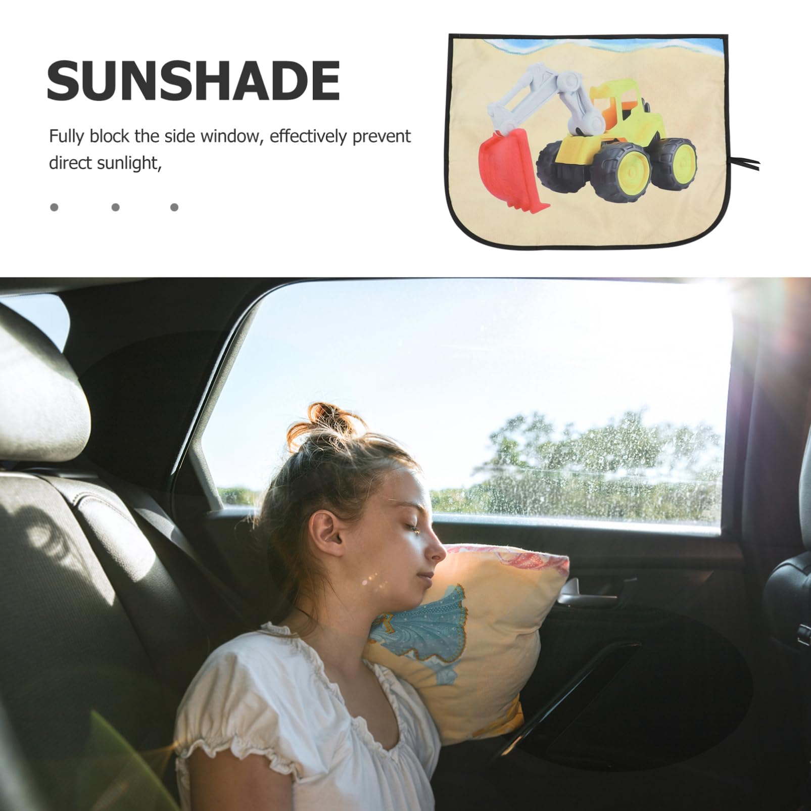 Gatuida 5piezas Parasol Magnético para Ventanas Laterales De Coche Cortinas Reflectantes De Protección Solar Aislante Térmico y Antirrayos UV Instalación Fácil y Rápida Adecuado para