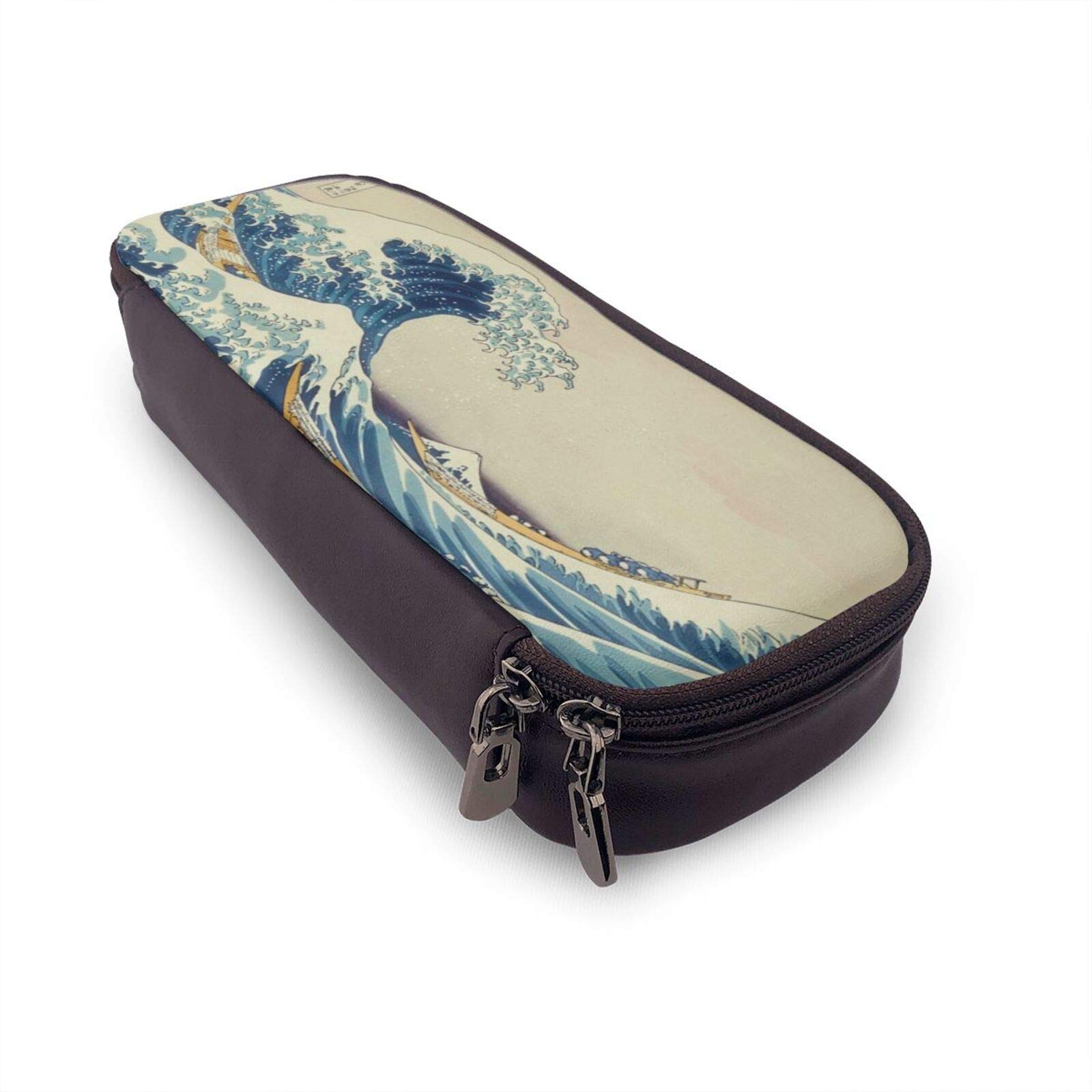 Amazon | 葛飾北斎 『神奈川沖浪裏(浮世絵)』 ペンケース 筆箱