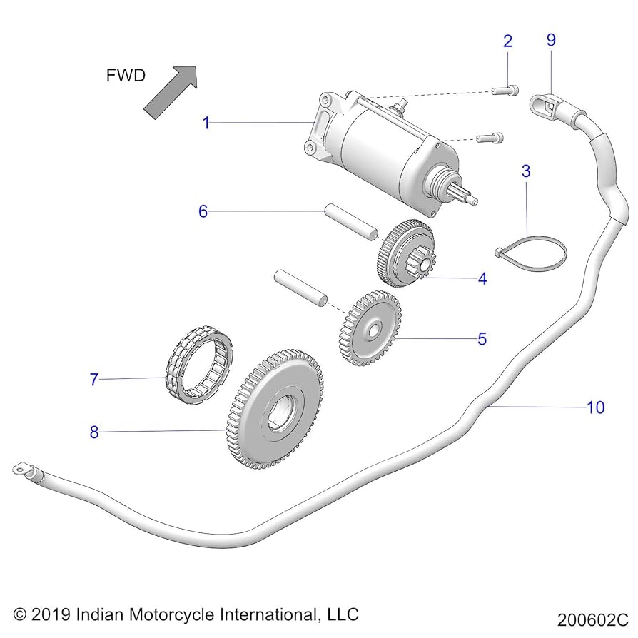 Amazon.com: Indian Motorcycle Torque Limit Gear Assembly