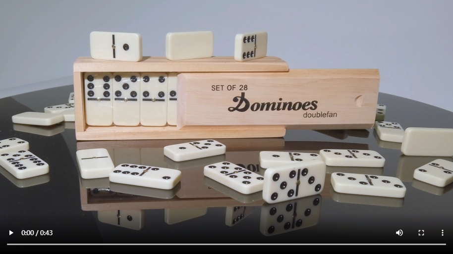 Amazon.com: Dominos Set for Adults, Double 6 Domino Game, Double
