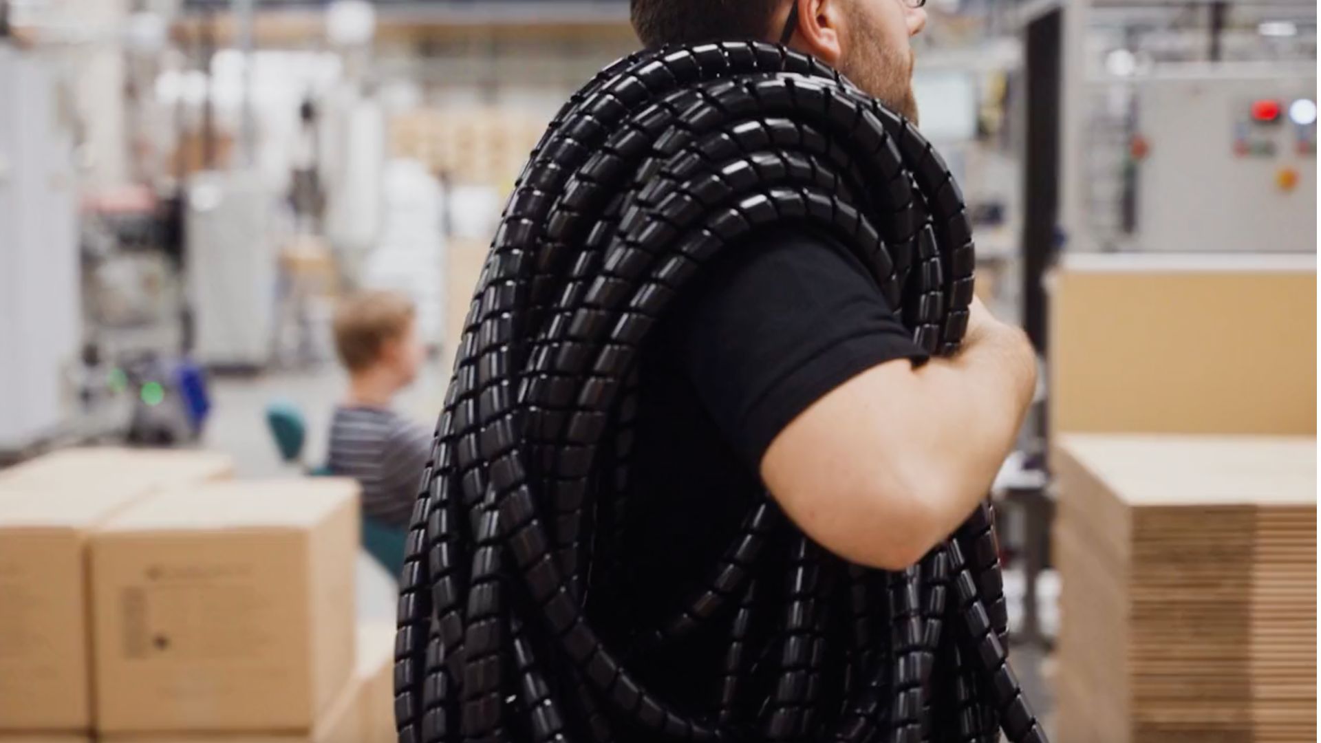 Safeplast ECO Safe-Spirale Hydraulik Schlauchschutz-spirale 20 mm - Schutz für Hydraulikschläuche, Kabelschlauch und Kabel, UV-beständig, Abriebfest und flexibel Kabelspirale, schwarz, 8m Länge